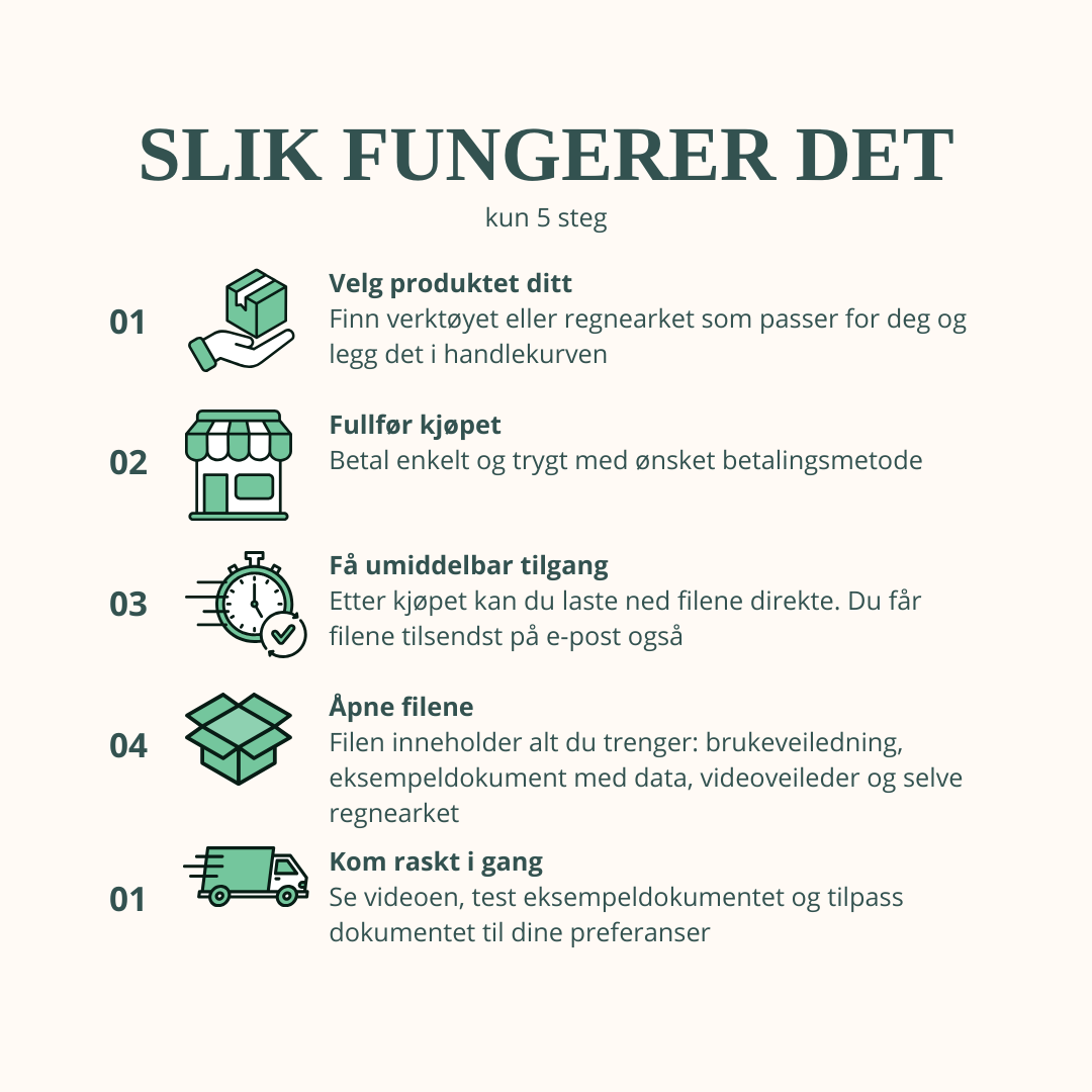 Smart Startpakke™ | Excel