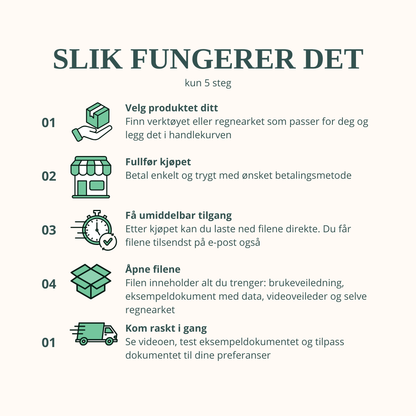 Smart Startpakke™ | Excel