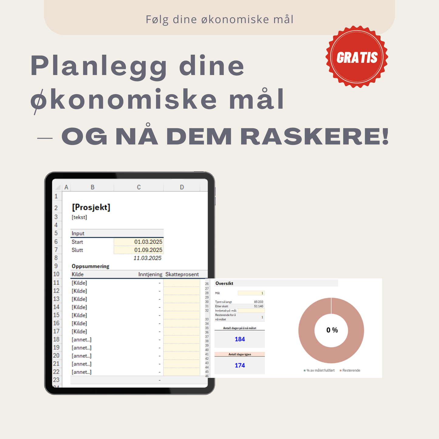 Planlegg dine økonomiske mål – og nå dem raskere