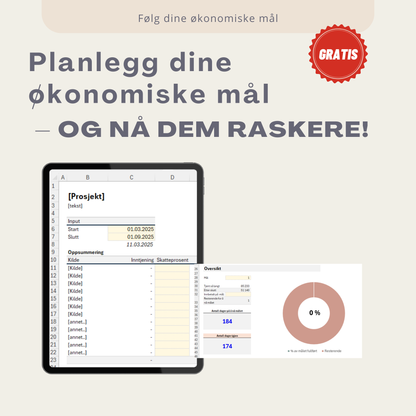 Planlegg dine økonomiske mål – og nå dem raskere