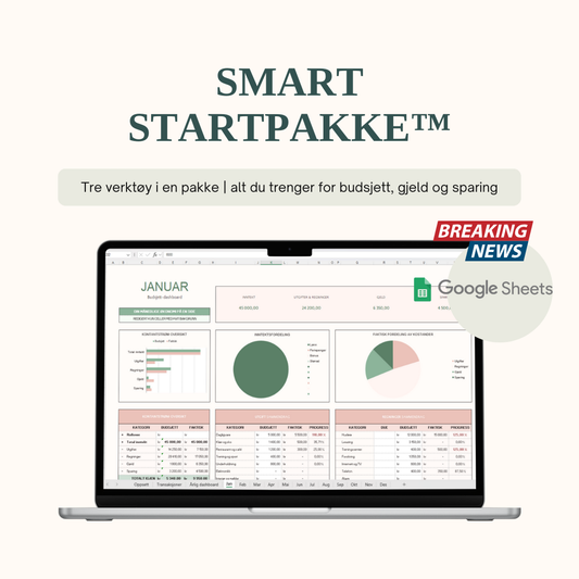 Smart Startpakke™ | Google Sheets