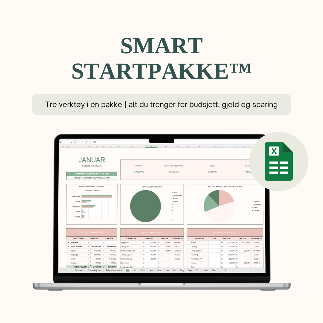 Smart Startpakke™ | Excel