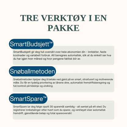 Smart Startpakke™ | Excel