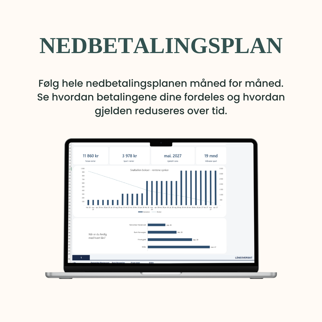 SmartGjeld™ - Snøballmetoden