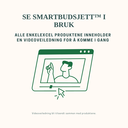 SmartBudsjett™ Excel