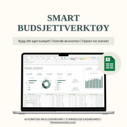 SmartBudsjett™ Excel