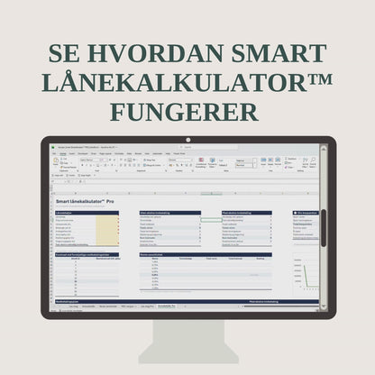 Smart lånekalkulator™ PRO